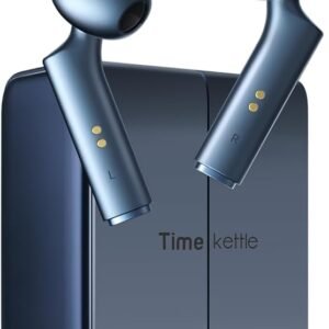 Timekettle W4 Translation Earbuds,for Global Business & Relationships,Bone-Voiceprint Sensor for Clear Voice in Noise, AI Auto-Correction,Protected Privacy with GDPR,Instant Setup via iOS/Android APP