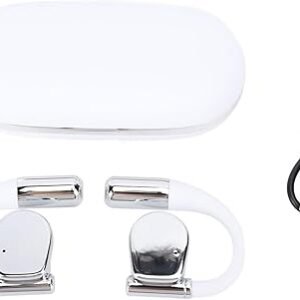 Pilipane Wireless Translation Earbuds AI Language Simultaneous Translator Ear Hook Earphones Real Time Voice Translation for Travel Business ABS Material