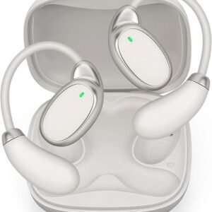 Language Translator Earbuds Offer Two Way Real-time Translation in 138 Languages, with Bluetooth and an APP Provide Online Instant Voice Translation for Travel Business and Learning White