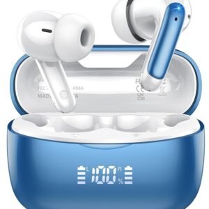 AI Translation Earbuds Real Time with Audio and Video Calls, 164 Language/7 Translation Modes Translator Earbuds Bluetooth 5.4 with APP, 48H AI Ear Buds Translator Device for Business/Learning/Travel