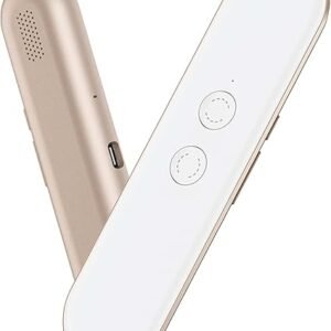 G9 Language Translator Device, Real-time AI Voice Translation in 144 Languages, Offline 11-Language Two-Way Traductor, Instant Pocket Ingles Español Translators for Business Travel Study White