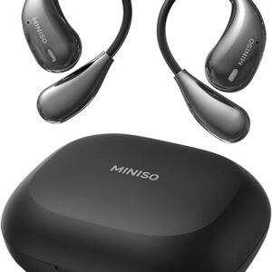 MINISO X33 AI Translation Earbuds Real Time OWS Wireless Bluetooth Earphones 135 Language Translator Earbuds Open Ear translating Headphones fit iOS & Android for Travel Business Learning