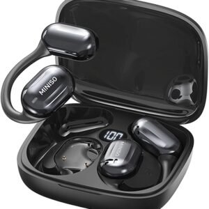 MINISO MS162 Translation Earbuds Real Time OWS Open Ear AI Translator Wireless Bluetooth Earphones Support 150 Languages Translator Earbuds Bluetooth Translation for iOS & Android