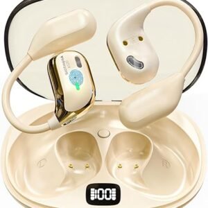 SIOTMERA Real Time Translation Earbuds K120, Instant 144 Languages Translator Device, Offline Voice 3-in-1 Translating Headphones Travel Business Learning, BT5.4, White