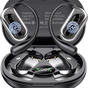 168 Languages AI Instant Translation Earbuds Real-Time No Subscription Wireless Translate Earphone Español for iOS&Android, ENC Tech 80Hours 4in1,Travel/Meeting/Call/Study/Entertainment