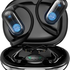 Translation Earbuds,Open Ear Headphones with Real-Time 168 Language,Bluetooth 5.4 Earphones with 400mAh Charging Case,Wireless Earbuds with HD Calling,Stable Connection,50H Long-Lasting Battery