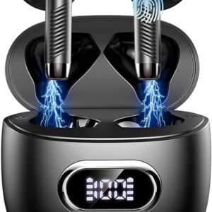 Language Translator Earbuds Real Time, AI Translation Earbuds Real Time with 164 Languages & 5 Modes, 3-in-1 Bluetooth 5.4 Translator Device, 42H Translatior Headphones Business, Learning Black